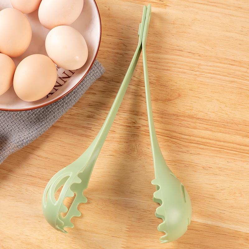 Multifunctional 3 In 1 Egg Beater Drinks Whisk Mixer Stirrer Noodle Tongs Pasta Spaghetti Fish Egg Food Clip Kitchen Tools