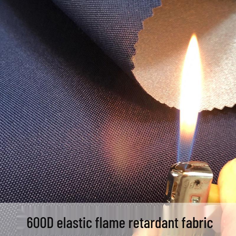 Silver-Coated 600D Oxford Fireproof Waterproof Fabric for Tent, Folding Chairs, and Storage Bags