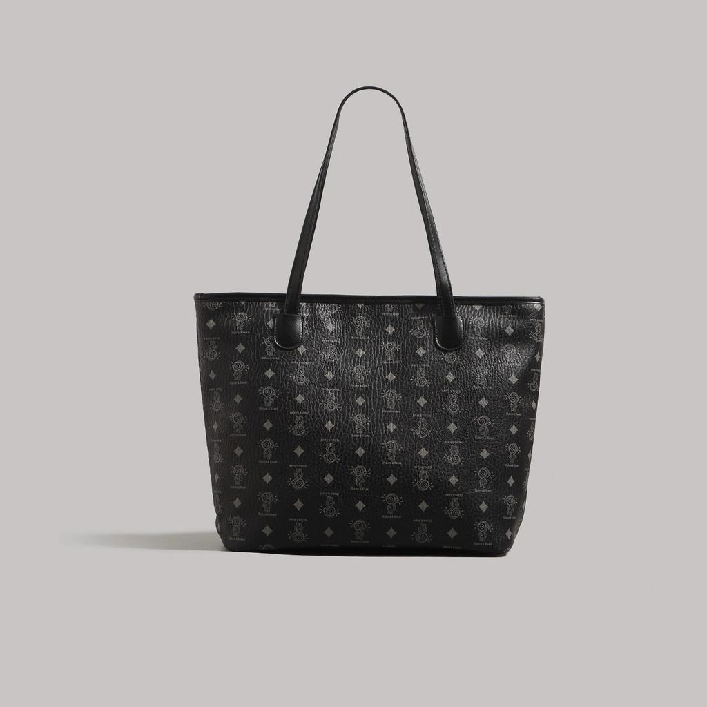 Commuting Monogram Tote Bag, Work Handbag, Fashionable and Versatile, Large-capacity Single-shoulder Underarm Bag