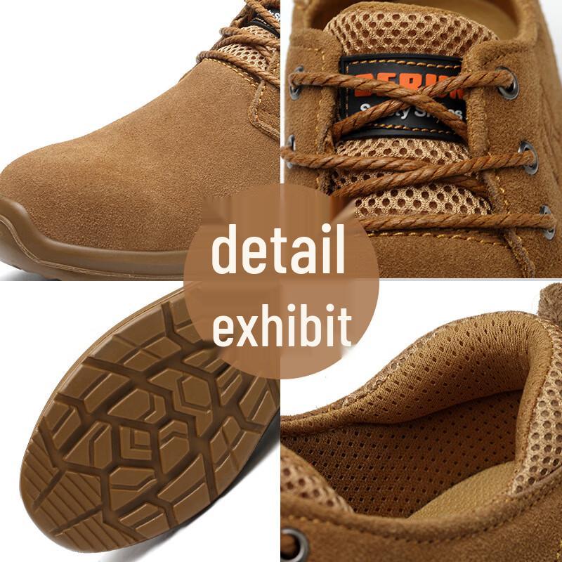Huizumei Men's Winter Safety Boots