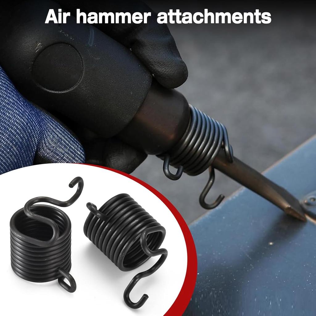 32029 Pneumatic Bolt Breaker Set, with Air Hammer Spring, Pneumatic Bit Set, 37315 3/8“ & 37316 1/2” Bolt Breaker Shake 'n Break, Black Oxide