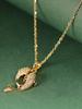 1pc Stainless Steel Double Fish Necklace With Dolphin And Koi Pendant, Ideal Choice For Valentine's Day, Birthday, Girlfriend, Couple