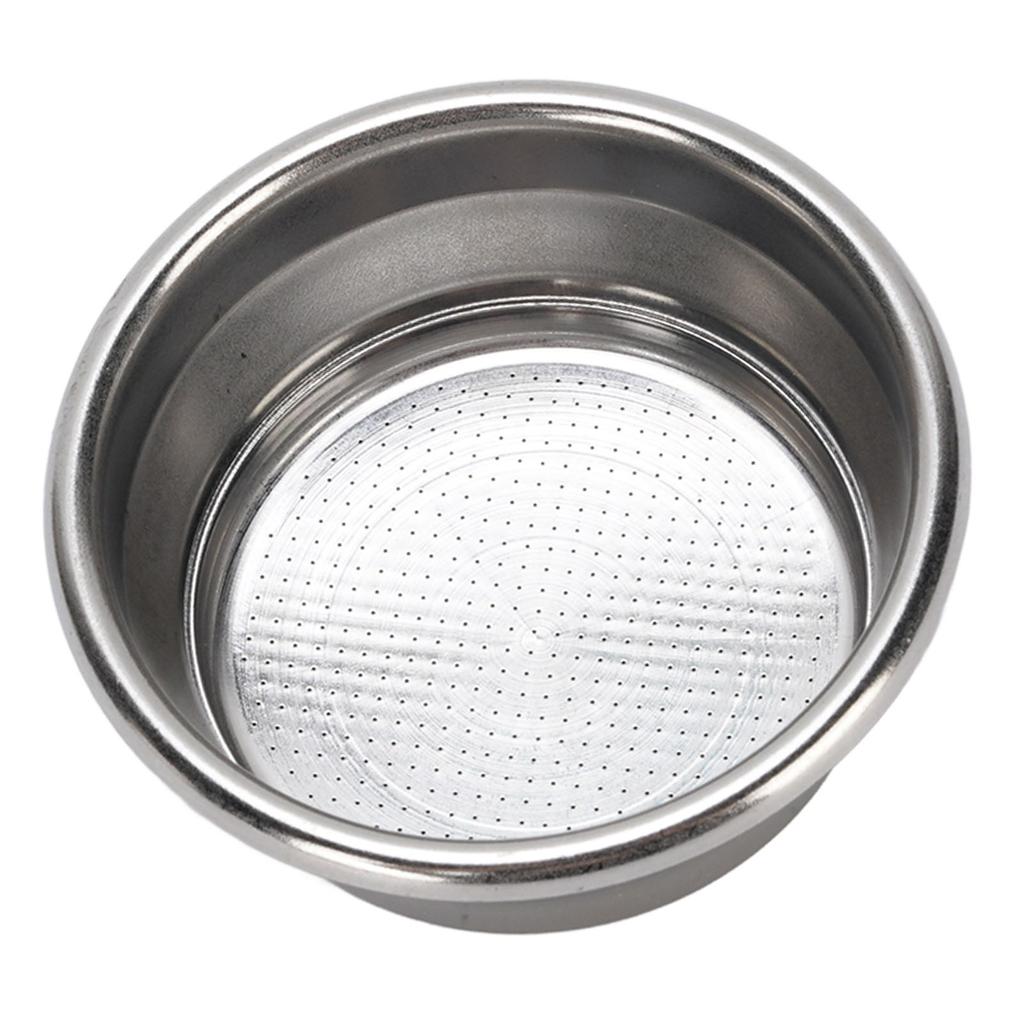 Cestello Portafiltro da 54mm Sostitutivo con Schermo Puck in Acciaio Inossidabile Filtri di Carta Rotondi per Caffè Caffè