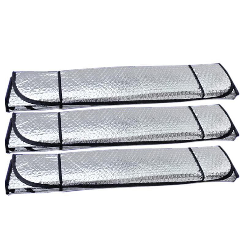 Sunshade Windshield Protector - Laser Heat Insulation Visor for Sedans & SUVs (130x60 cm)