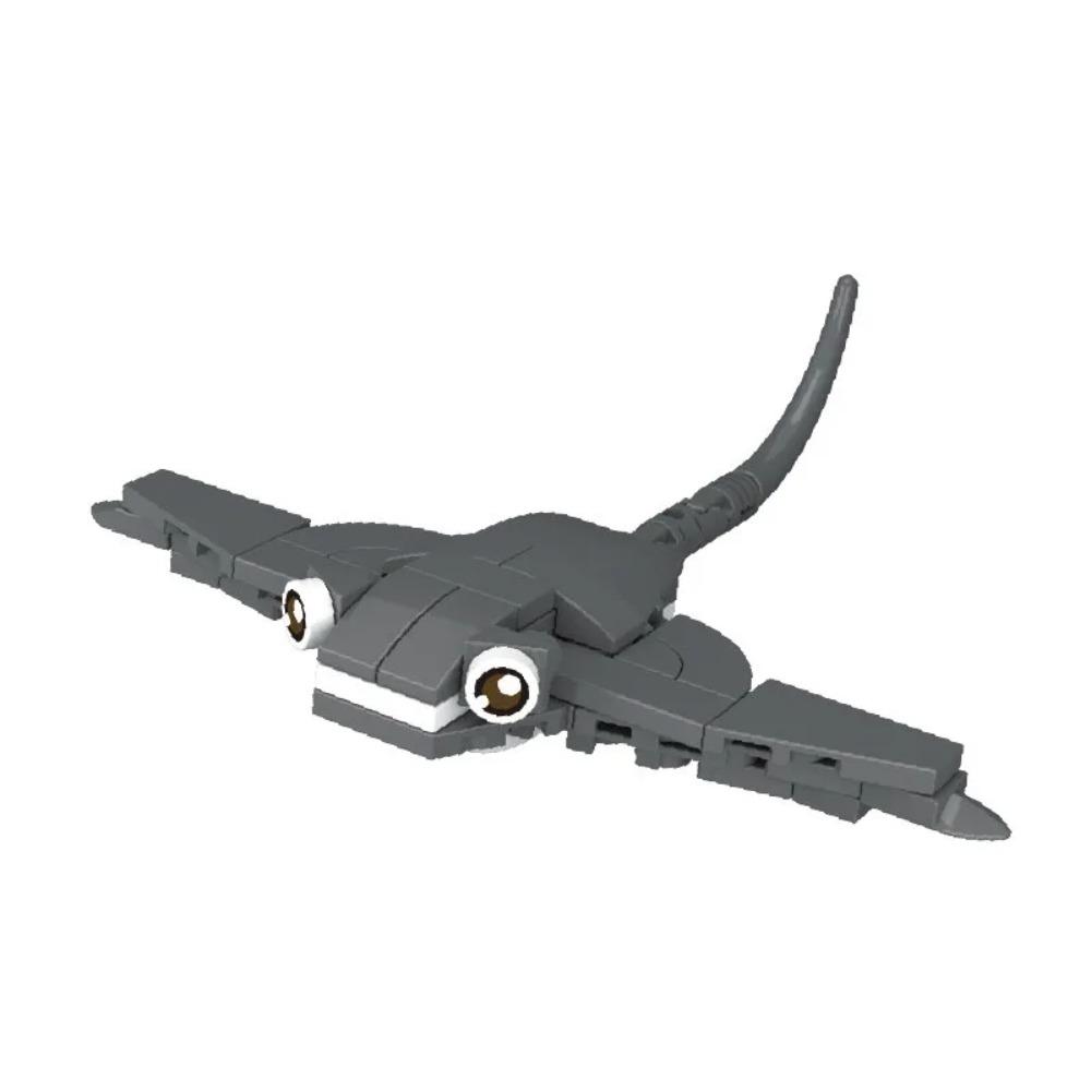 MOC City Creative Building Blocks Accessories Zoo Rhino Lion Kangaroo Wolf Fox Frog Bee Crow Peacock Mini Brick Toy Gifts X021