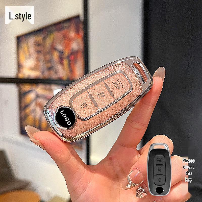Nissan Teana & 14th Gen Sylphy Key Cover for 2023 | Fits Qashqai, Kicks, X-Trail, Tiida, Murano | Crystal Shell