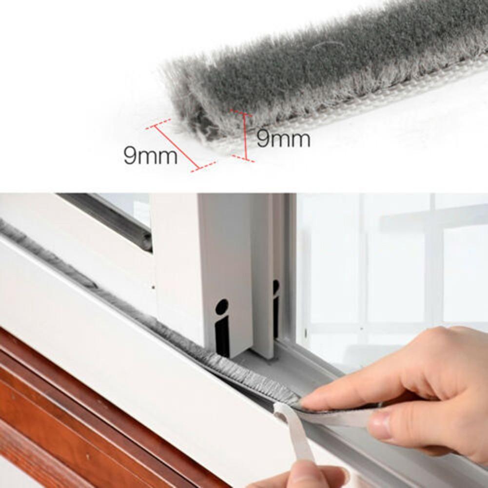 Draught Excluder Brush Pile Seal Film Door Sealing Strip