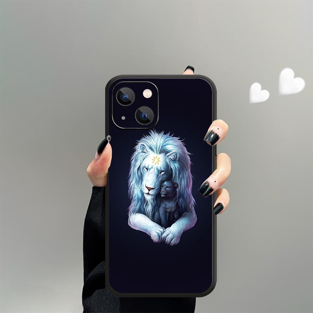 Husă Telefon Model Cool Regele Leu Pentru iPhone Samsung Galaxy Redmi Xiaomi Note S A 16 15 14 13 12 11 20 21 22 23 53 54 Pro Plus Ultra Husă Silicon