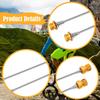 Bike Quick Release Skewer Axle Set Cycling Accessories Wheel Hub Clip Bolt Lever Replacement for