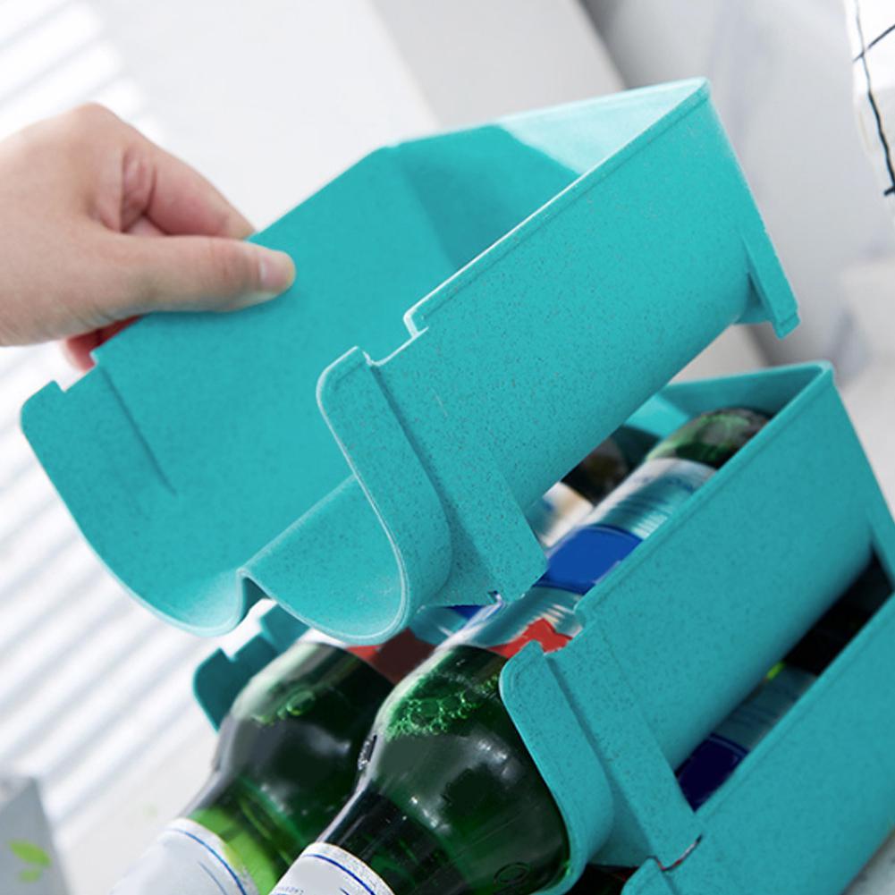 Stackable Beer Can Holder Cans Storage Rack Refrigerator Canned Beverage Organzier