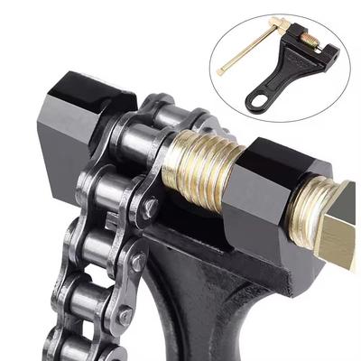 Universal Kohlenstoffstahl Gabelschlüssel Kettengliedtrenner Nietausdrücker 420-530 Kettennieter Schneider Reparaturwerkzeuge Für Motorrad Fahrrad ATV