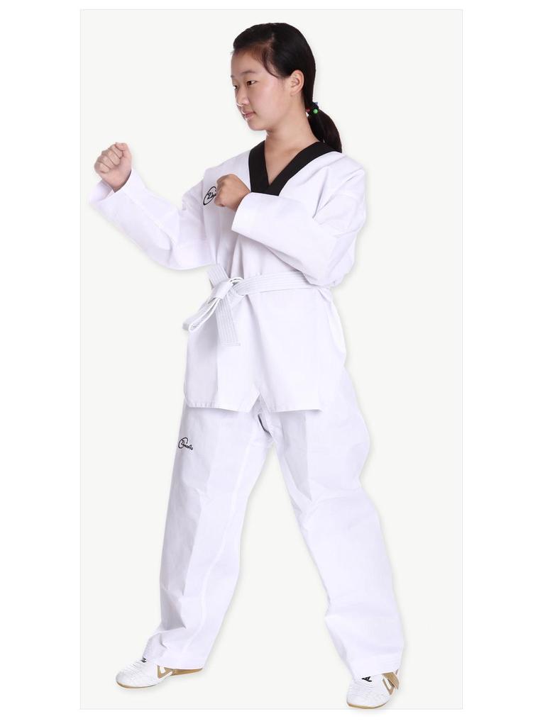 Taekwondo Uniform for Adults & Children: Pure Cotton Dobok for Beginners, Students, Coaches, Men & Women.