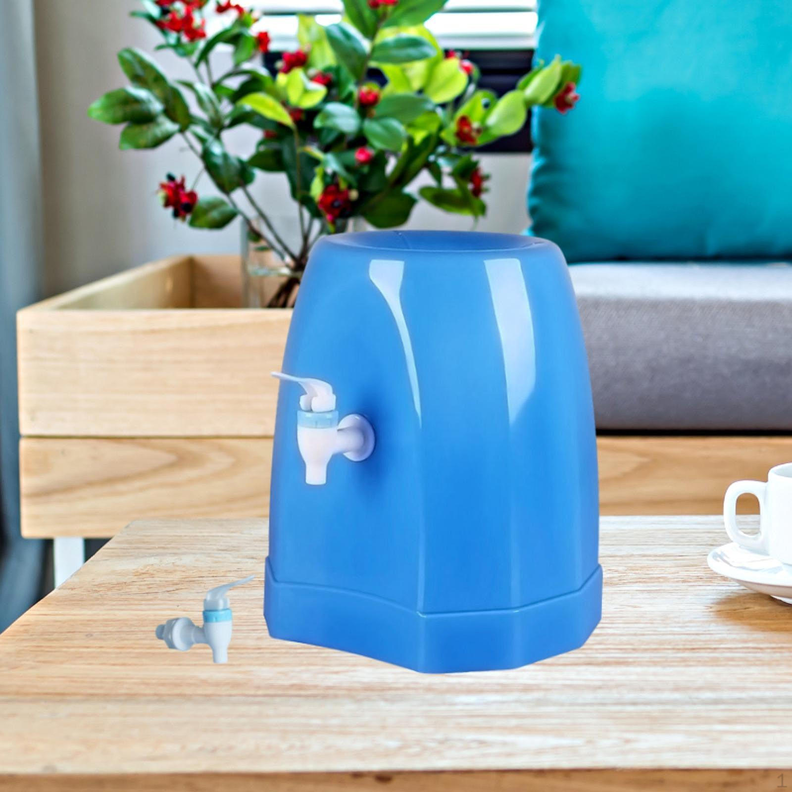 

Кувшин для воды, подставка для бутылок, легко моется, практичный, съемный, для дома синий