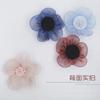 Organza 3D Floral DIY Accessories: Hand-Sewn Flowers for Clothing, Hair Ties, Clips & More