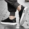 Fashion Genuine Leather Men Casual Shoes Lace-Up Mens Fashion Sneakers Handmade Mens Walking Shoes Luxury Brand Male Outdoor Flats