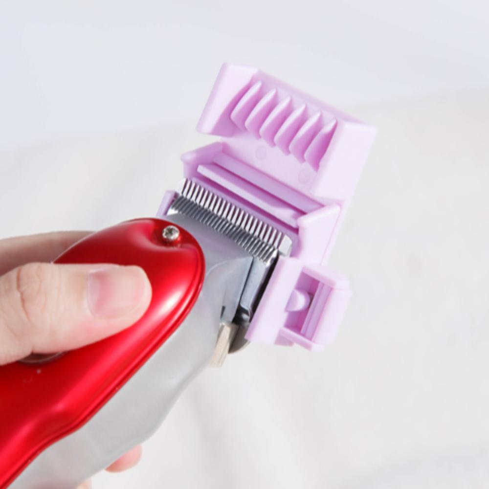 2Pcs Professional Haircutting Tools Assistant Anti-Static Hair Styling Limited Comb  Barbershop