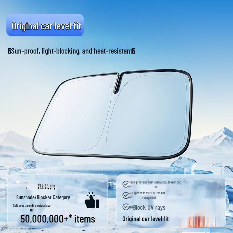 Car Sunshade Windshield Umbrella: Heat Insulation & Privacy Protector Default