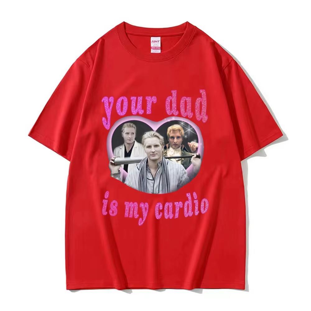 The Original Dilf Carlisle Cullen  Twilight Oversized T Shirts Summer Unisex Clothing Cotton Streetwear European Size Tops Tshirt