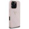 Etui Guess Hot Stamp 4G Pattern Triangle Metal Logo Do Iphone 16 Pro Max Różowy