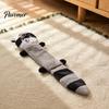 Durable Toys for Chewing Crinkle Animal Dog Toy, Plush Squeaky Chew Fox Raccoon Interactive Pets Squirrel Puppy Teething Toy Small Medium And