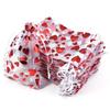 10pcs/lot 9x12cm Red Heart Organza Bags Gift Jewelry Packaging Storage Bags For Wedding Christmas Candy Gift Drawstring Pouches