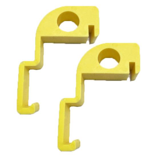 

2Pcs Trash Can Ventilation Clip Kitchen Waste Prevents Lid Damage Odor Easy Snap-On Installation Trash Can Lid Buffer жёлтый