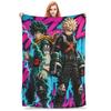 1PC Home Izuku Midoriya Blanket Throw Blanket  Novelty Warm Blanket All Season Gift