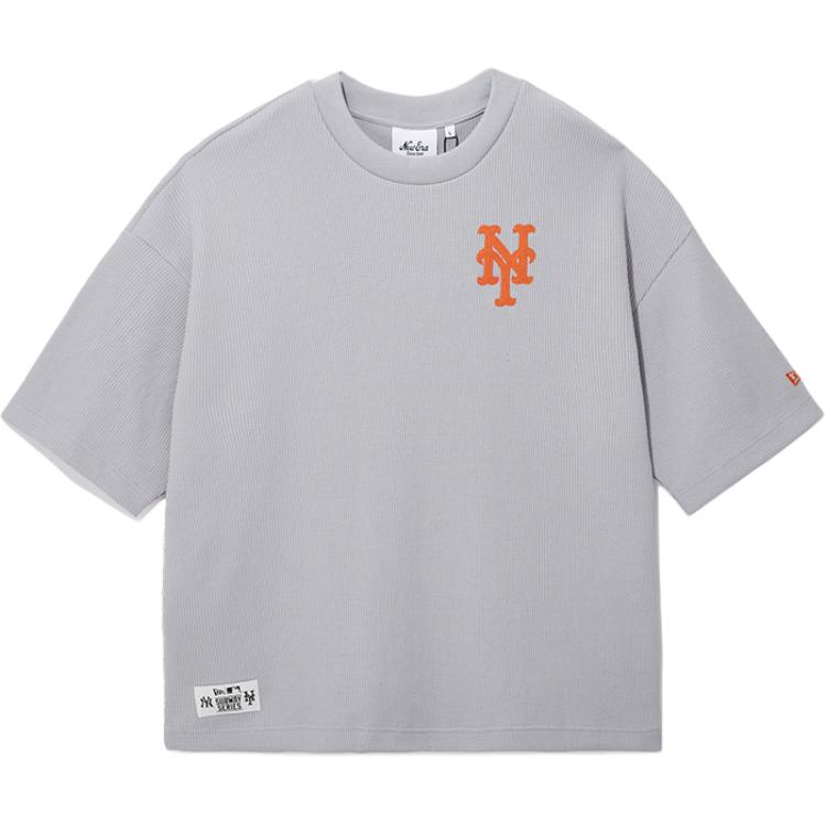 New Era SS25 New York Mets Drop Shoulder Loose Casual Short Sleeve T-Shirt Unisex T-Shirts 60756044