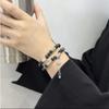 Chinese Ice Crack Beaded Bracelet High-end Niche Retro Trendy Male Versatile Student Girlfriend Bracelet Bracelet Jewelry