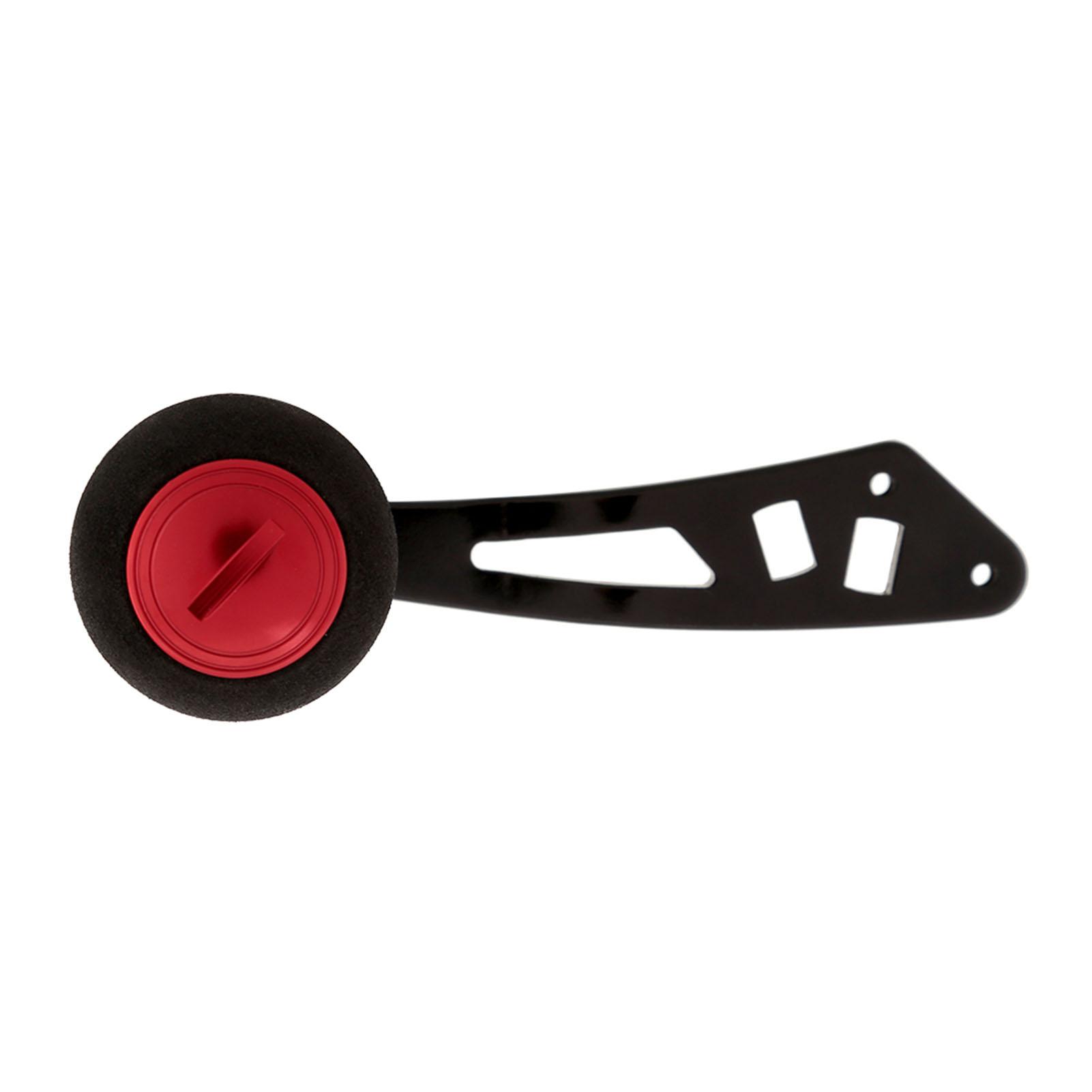 

Рукоятка рыболовной катушки с ручкой из EVA, с фурнитурой, запасные части для низкопрофильной катушки (красный)