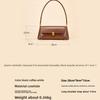 Niche Baguette Bag Women's Leather Internet Celebrity Armpit Bag Summer French Shoulder Bag Leather Women's Bag