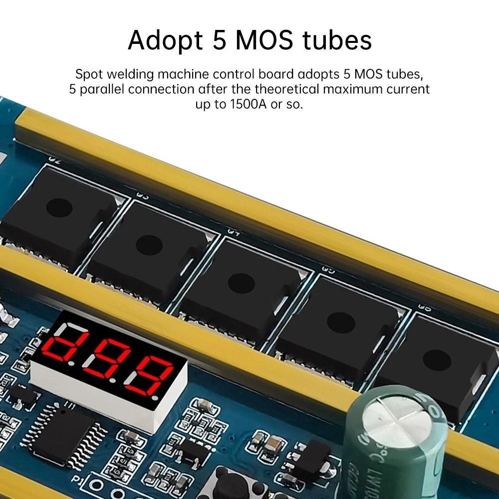 12V Spot Welding Machine Digital Display 18650 Battery Welder DIY Welding Kit Electronics Repair