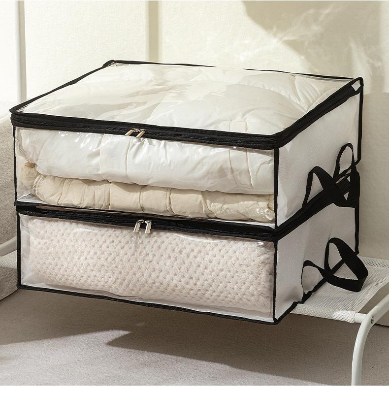 Dormitory Home Moisture-proof Clothing Storage and Organizing Bag, Placed Under the Bed for Bedding and Clothing Storage