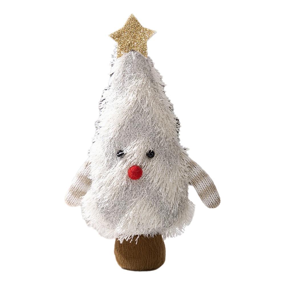 Cartoon Christmas Doll Handmade Xmas Desktop Ornament Cute Christmas Tree Decoration  Hotel