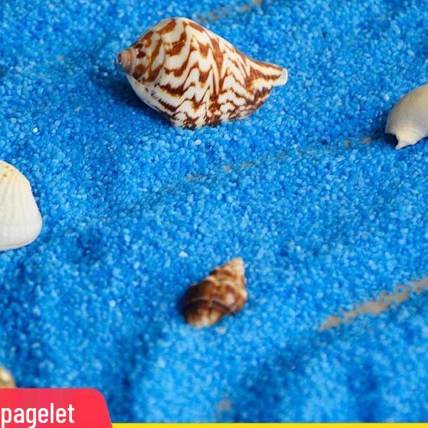 Sky Blue Fine Quartz Sand for DIY Micro Landscapes