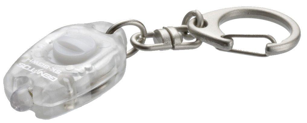 GENTOS Small LED Key Lightweight Lithium Button Battery 15 Handy Flashlight SK-8GWH Light, 8g, Powered, Lumens, White,
