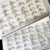 36Pcs Female open ring snake-shaped finger ring fashionable smooth surface simple ring