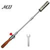 Flame Starter 22.4" Long Propane Weed Torch Detachable Arm Cooking Stainless Steel for Garden Wood Melting Ice Snow Roofing Outdoor Butane