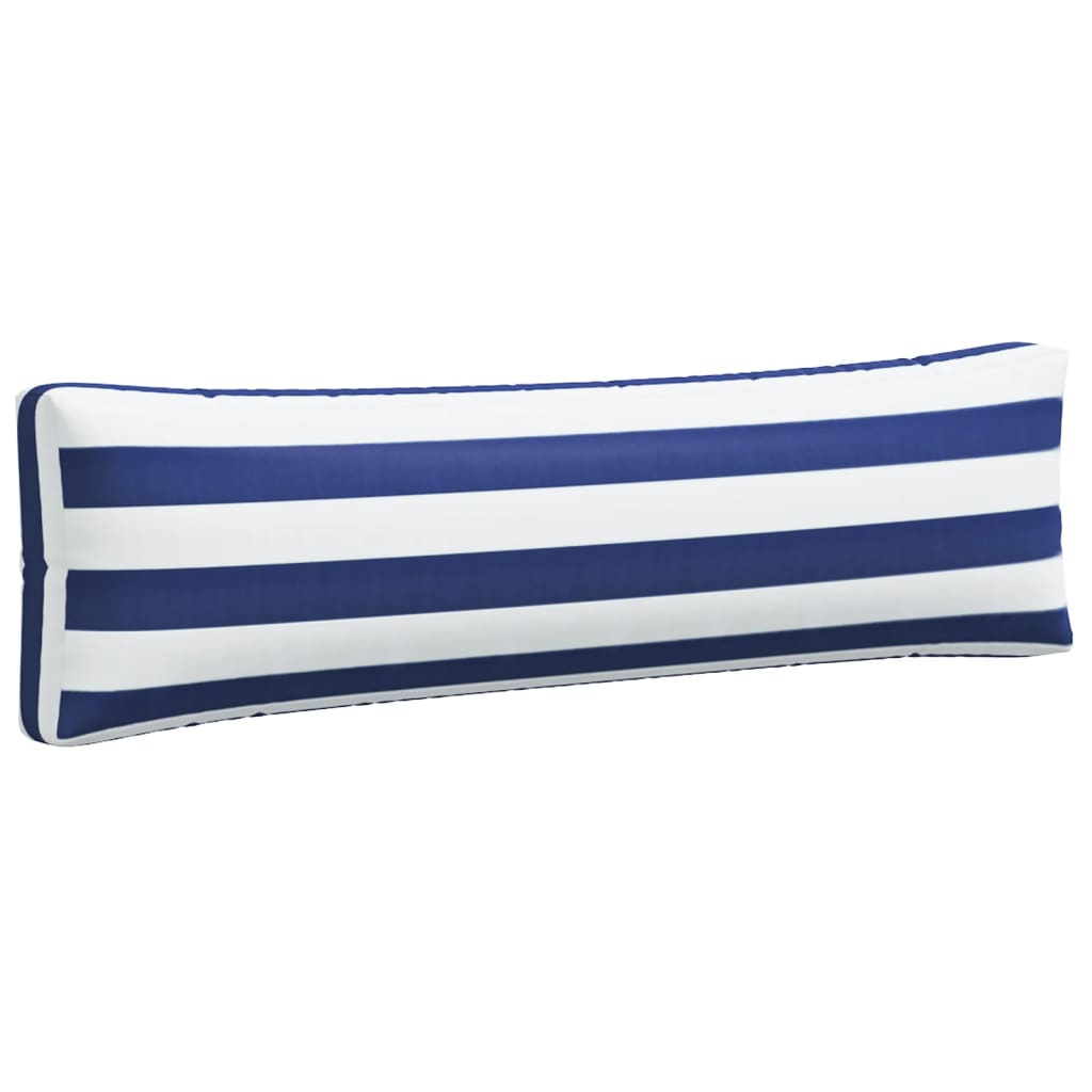 Palette Cushions 2 Pcs Blue & White Striped Oxford Fabric