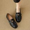 A Pair of Leather Loafers, Women's Shoes, New Retro Shoes, Versatile Shoes, Single Shoes