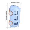 500ML Bus Shape Cute Car Water Bottle with Movable Wheels & Strap Water Jug  Leakproof for Sports Camping Picnic