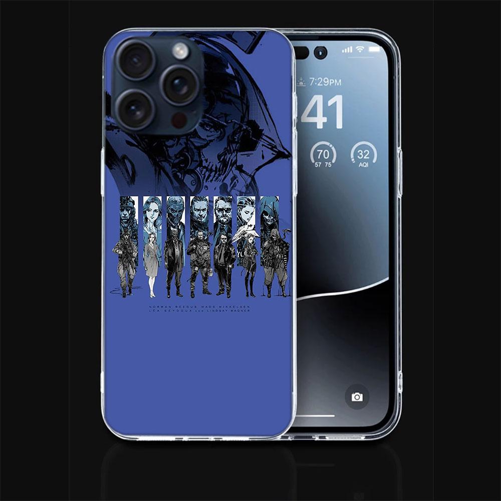 Game Death Stranding Phone Case For Iphone 17 Air 16 Pro 15 Pro Max 14+ Plus 16E 11 13 12 Mini XR X XS 7 8 SE 2020 Cover Fundas