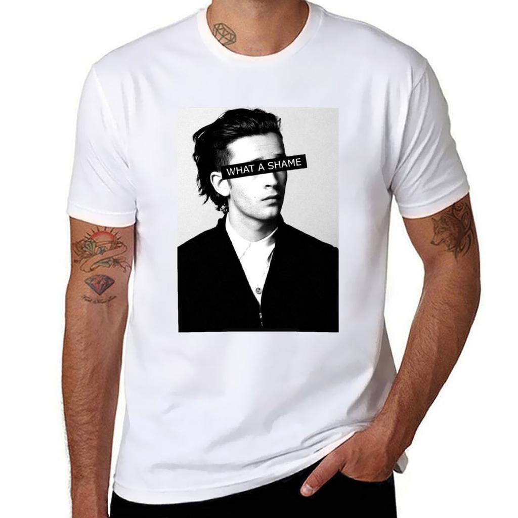 WHAT A SHAME Matty Healy of The 1975 TShirt Plus Size Everyday Tee Shirt