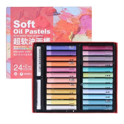 26 stuks Oliepastels 24 Kleuren Zacht Romig Veilig Betrouwbaar DIY Interessante Kunstaccessoires voor Graffiti