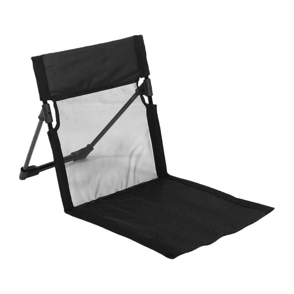 Portable Chair with Mesh Back Support Seat Foldable Lounge Camping Chair Lightweight for Patio Lawn Picnic Outdoor Beach