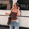 Y2K Spicy Girl Camisole Bandeau Vest - European & American Women's Top, 2026 Summer Collection