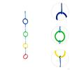 Fitness Play Rope Gymnastic Swing Multipurpose Colorful Sturdy Exercise Kids Hanging for