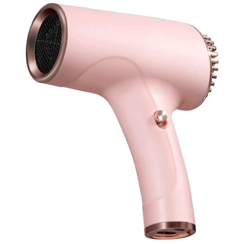 

Secador de pelo portátil inalámbrico de alta potencia para secado rápido y cuidado iónico