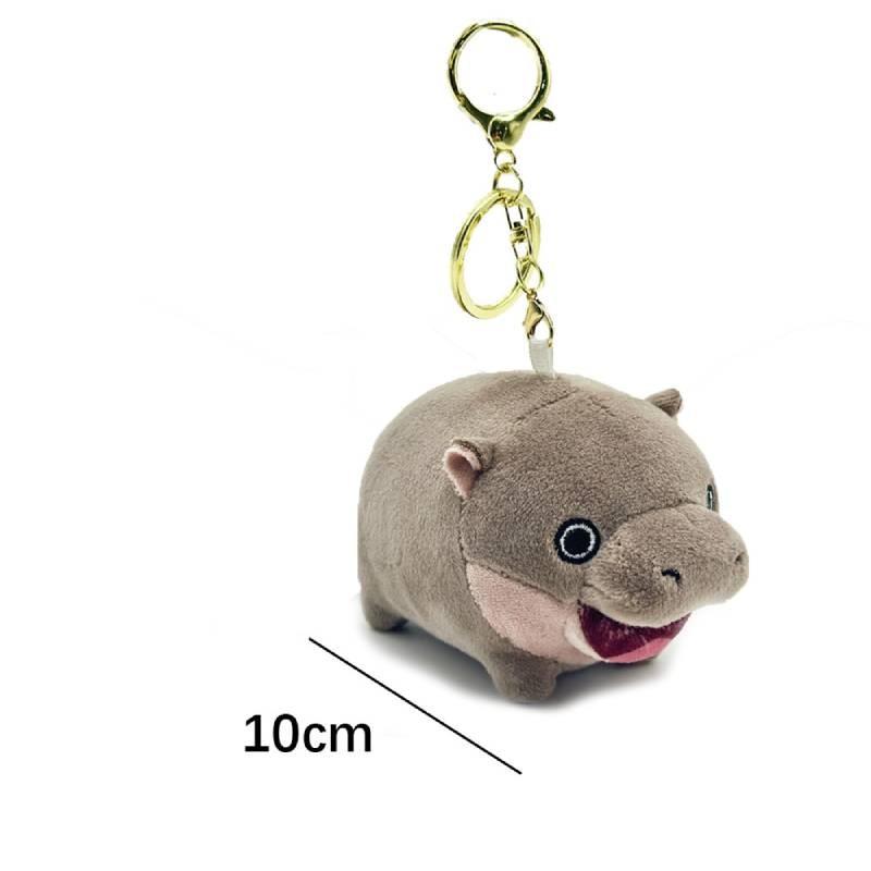 Plush Deng Moo Backpack Stylish Simple Warm Slippers Cartoon Pendant Cartoon