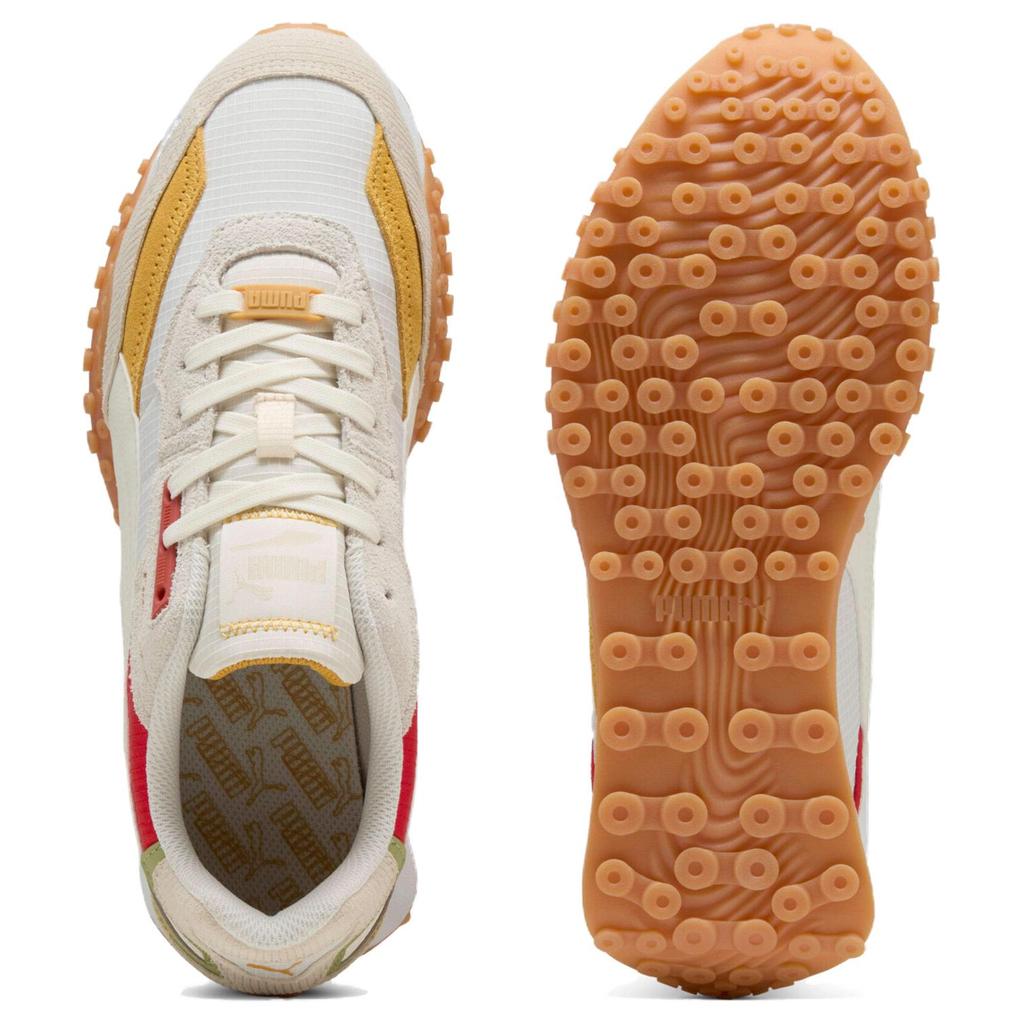 Puma Blktop Rider Mesh Comfortable Fashion Low-Top Casual Shoes Unisex Sneaker Off-White 395907-09